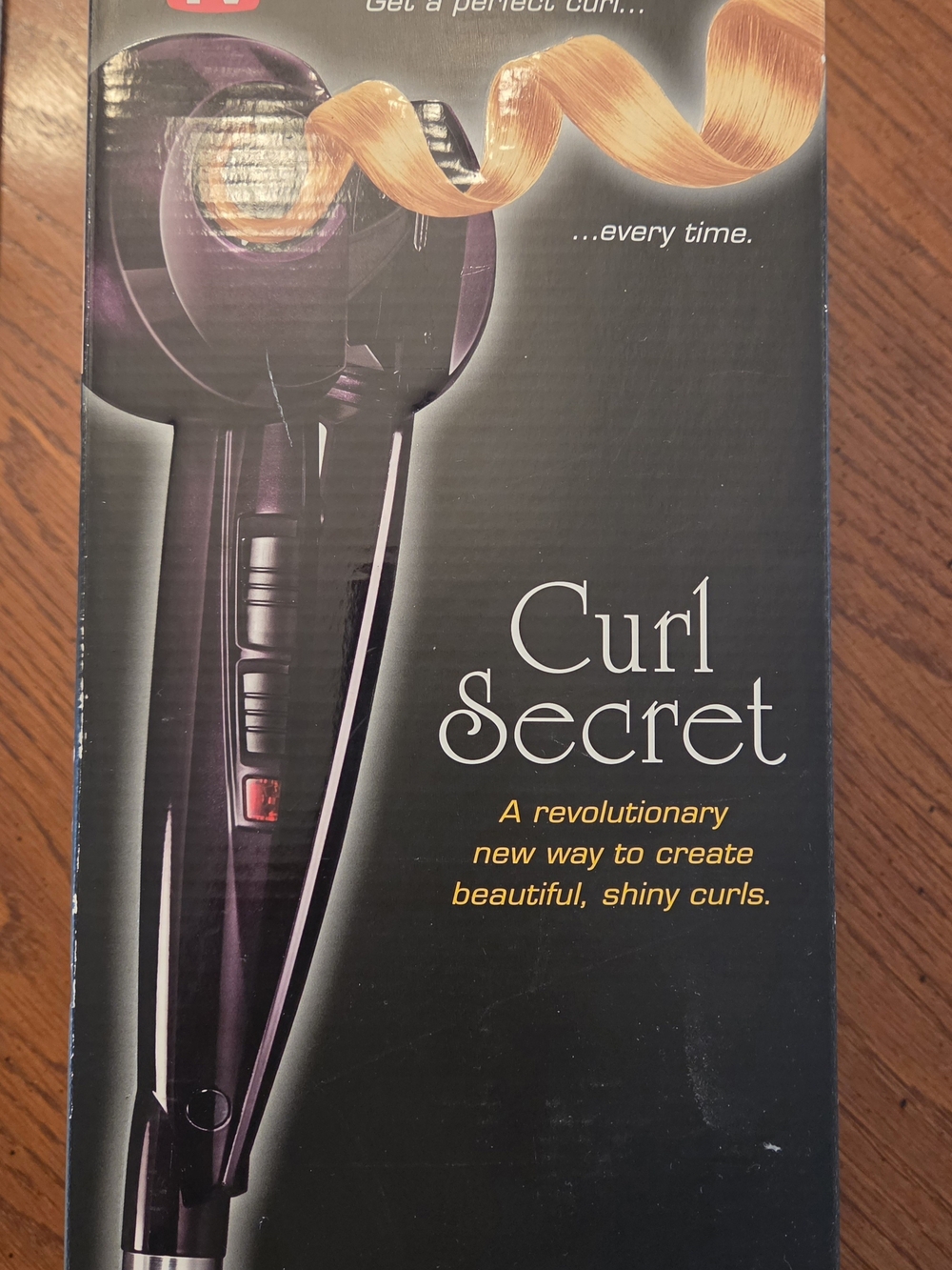 Curl Secret Automatic Curling Iron — Purple